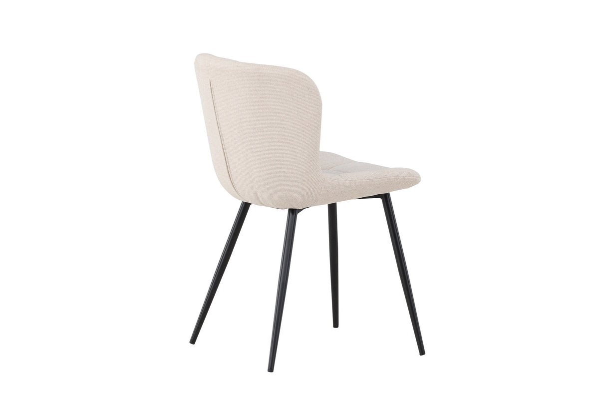Lily Esszimmerstuhl in Beige präsentiert im Onlineshop von KAQTU Design AG. Stuhl ist von Venture Home