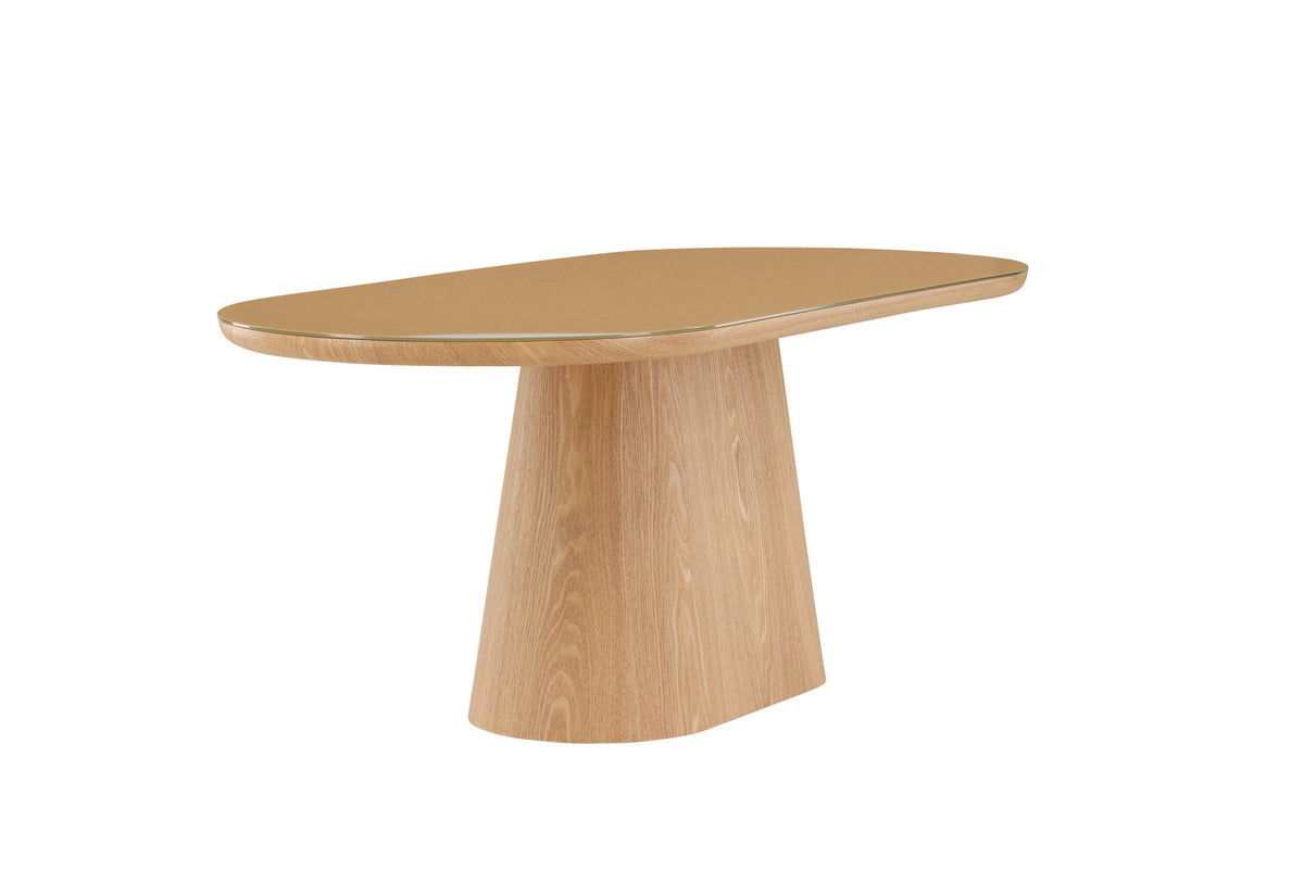 Castor ovaler Esstisch in Nature präsentiert im Onlineshop von KAQTU Design AG. Esstisch ist von Venture Home