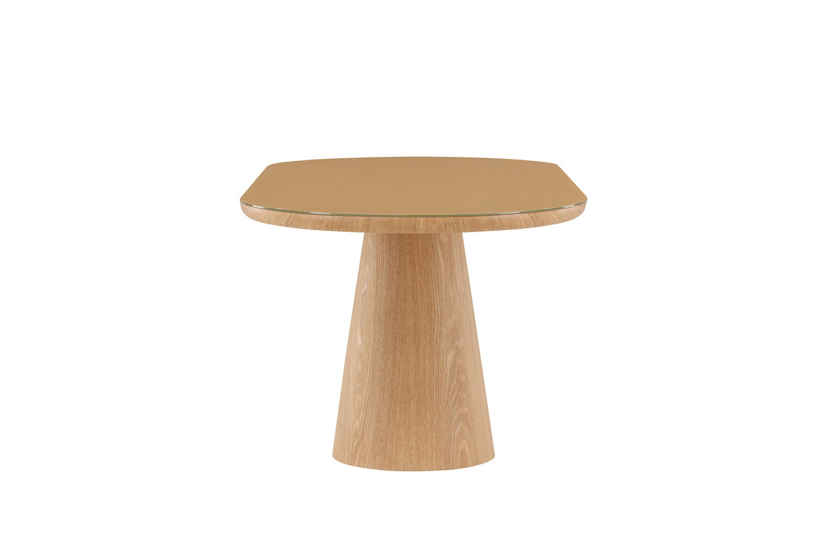Castor ovaler Esstisch in Nature präsentiert im Onlineshop von KAQTU Design AG. Esstisch ist von Venture Home