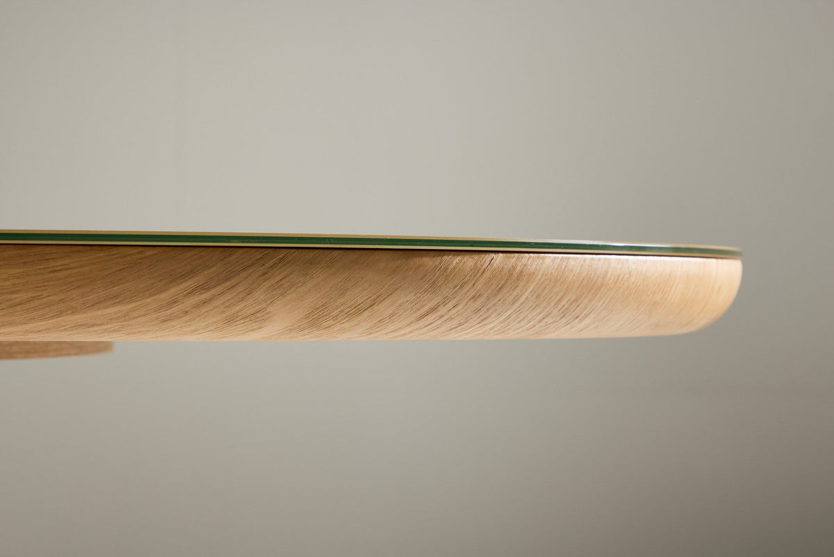 Castor ovaler Esstisch in Nature präsentiert im Onlineshop von KAQTU Design AG. Esstisch ist von Venture Home