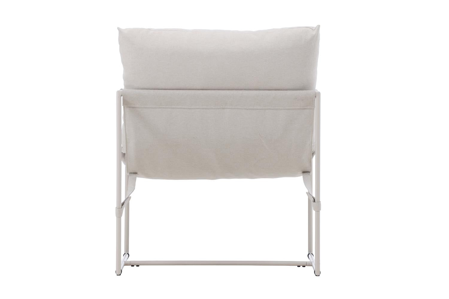 Joline Armlehnstuhl in Beige präsentiert im Onlineshop von KAQTU Design AG. Stuhl mit Armlehne ist von Venture Home