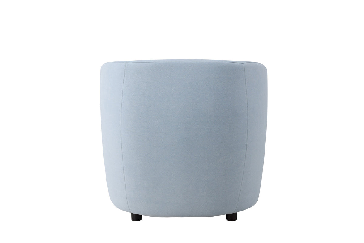 Bobbo Sessel in Blue präsentiert im Onlineshop von KAQTU Design AG. Sessel mit Armlehnen ist von Venture Home