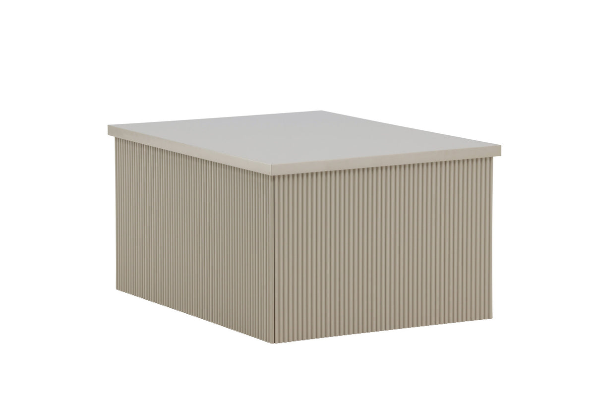 Lenox Beistelltisch in Beige präsentiert im Onlineshop von KAQTU Design AG. Beistelltisch ist von Venture Home