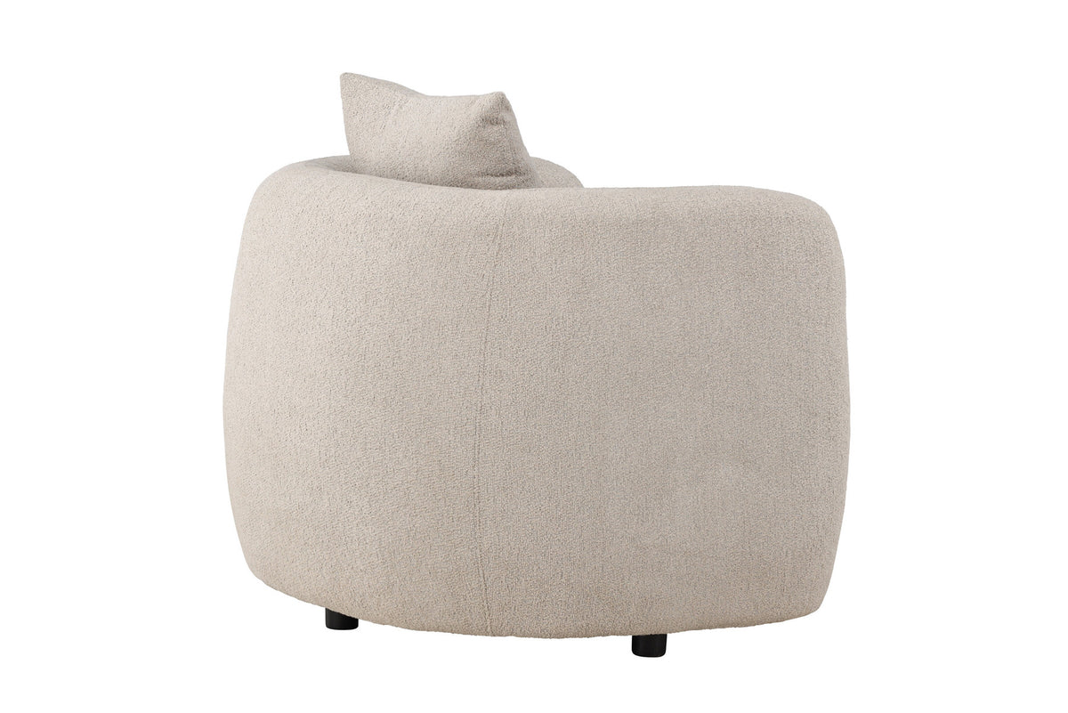 Cielo Sessel in Beige präsentiert im Onlineshop von KAQTU Design AG. Sessel mit Armlehnen ist von Venture Home