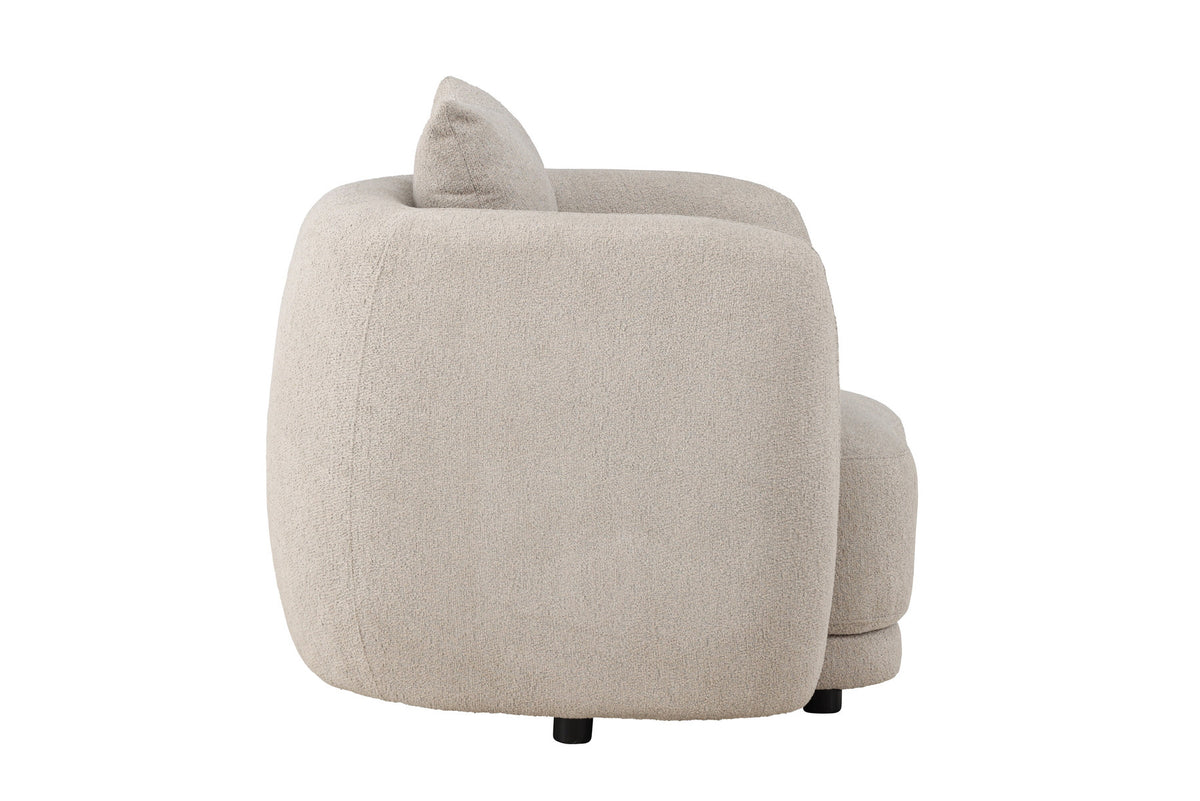 Cielo Sessel in Beige präsentiert im Onlineshop von KAQTU Design AG. Sessel mit Armlehnen ist von Venture Home