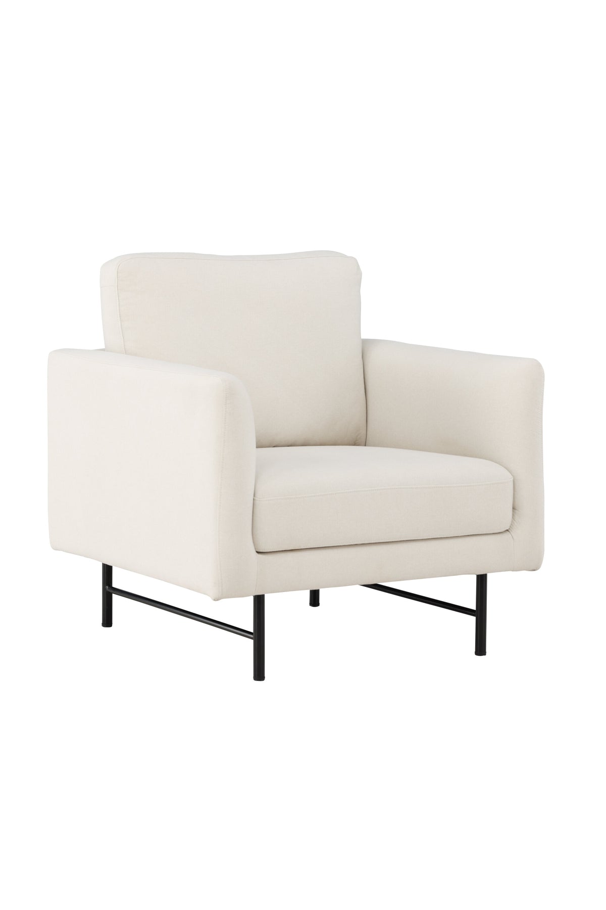 Sessel Sky in White präsentiert im Onlineshop von KAQTU Design AG. Sessel mit Armlehnen ist von Venture Home