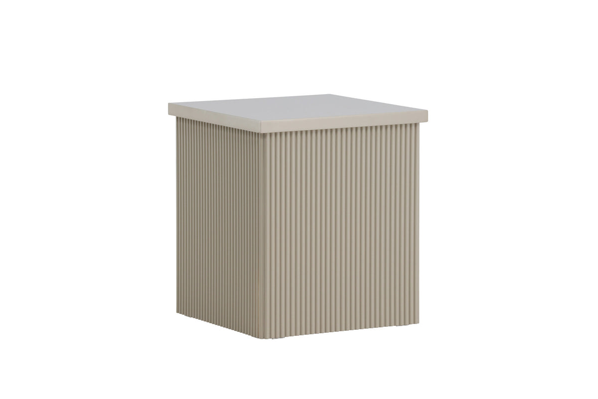 Lenox Beistelltisch in Beige präsentiert im Onlineshop von KAQTU Design AG. Beistelltisch ist von Venture Home