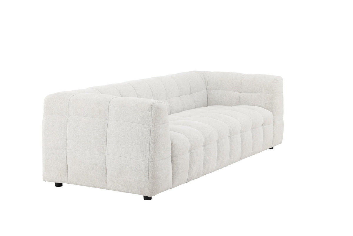Malou 3-Sitzer Sofa in Beige präsentiert im Onlineshop von KAQTU Design AG. 3er Sofa ist von Venture Home