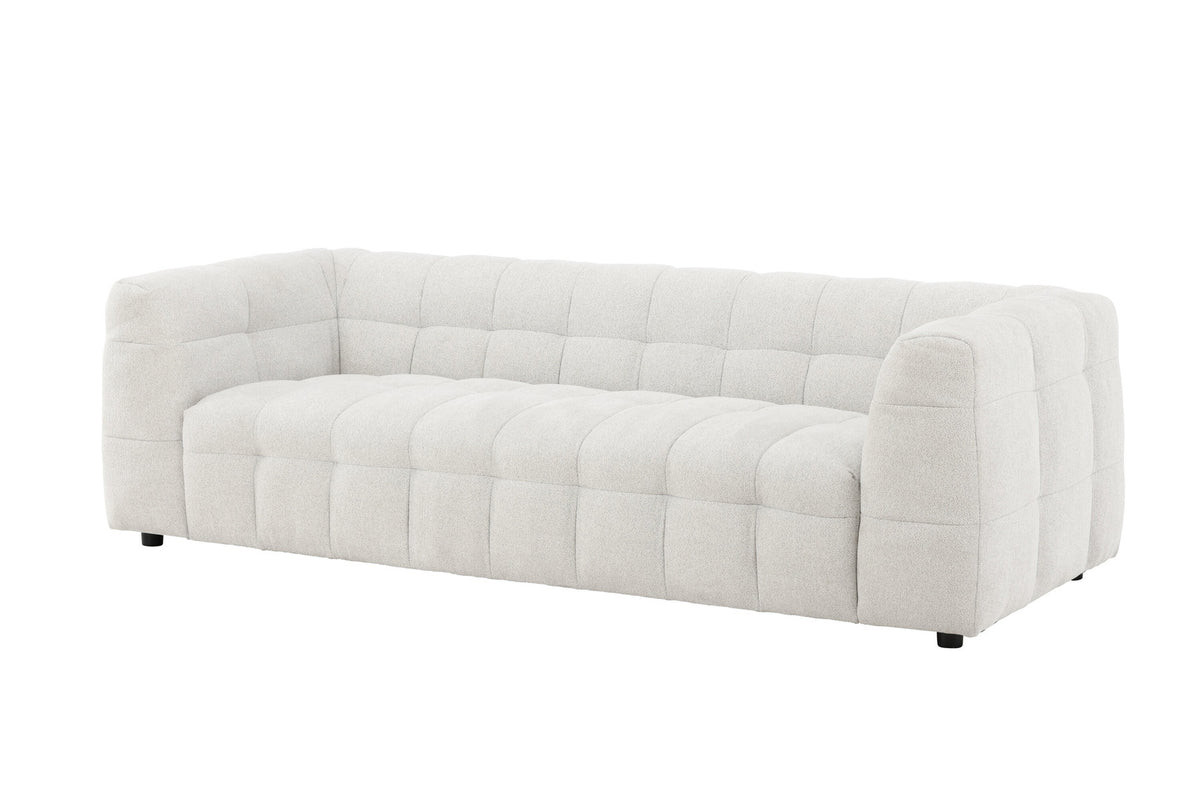 Malou 3-Sitzer Sofa in Beige präsentiert im Onlineshop von KAQTU Design AG. 3er Sofa ist von Venture Home