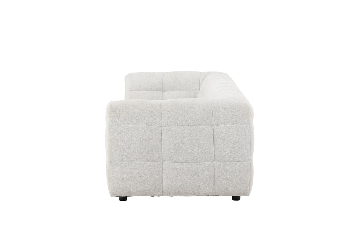 Malou 3-Sitzer Sofa in Beige präsentiert im Onlineshop von KAQTU Design AG. 3er Sofa ist von Venture Home