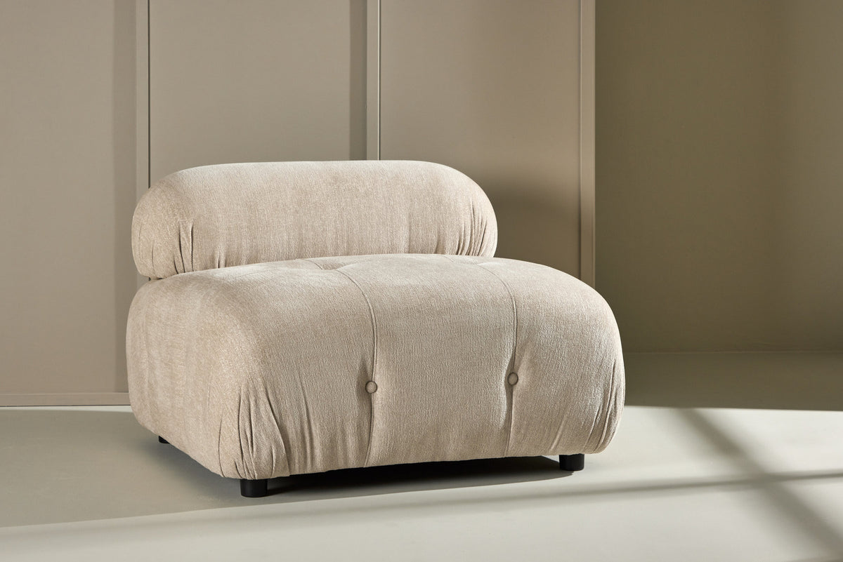 Mika Sofa Modul in Beige präsentiert im Onlineshop von KAQTU Design AG. Modulares Sofa ist von Venture Home