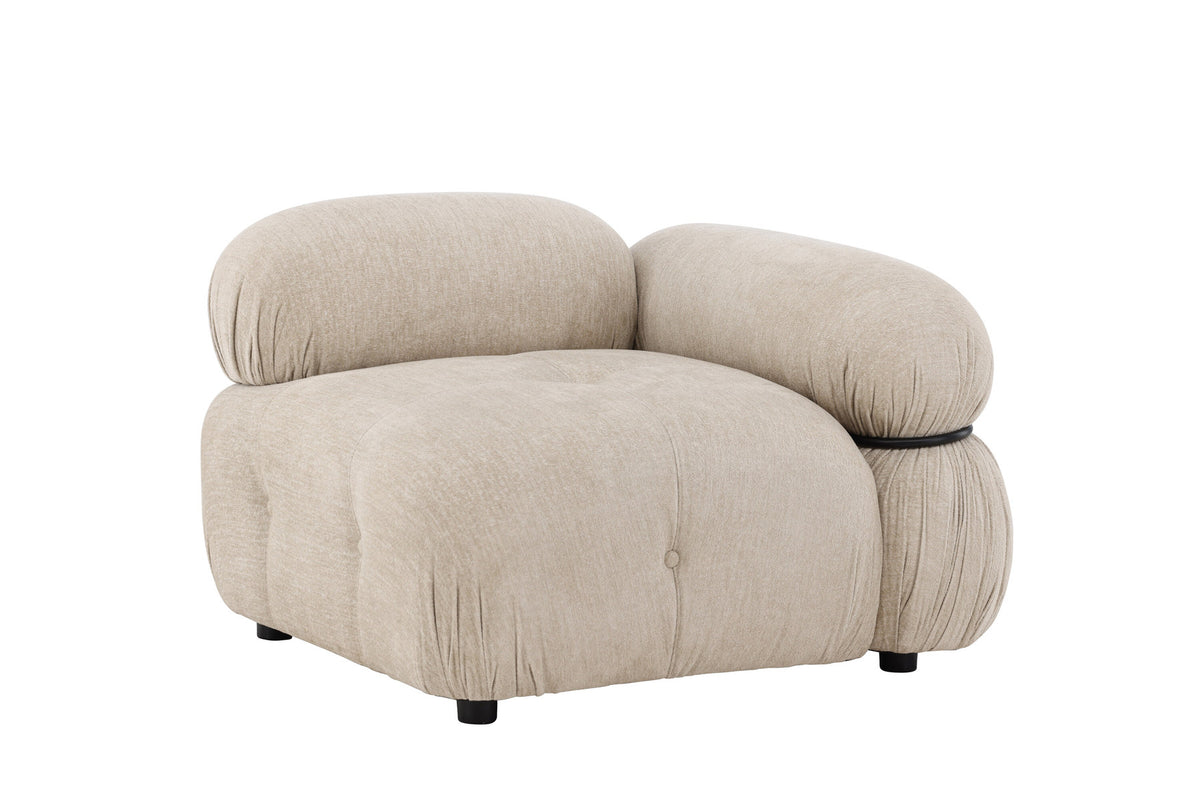 Mika modulares Sofa Rechts in Beige präsentiert im Onlineshop von KAQTU Design AG. Modulares Sofa ist von Venture Home