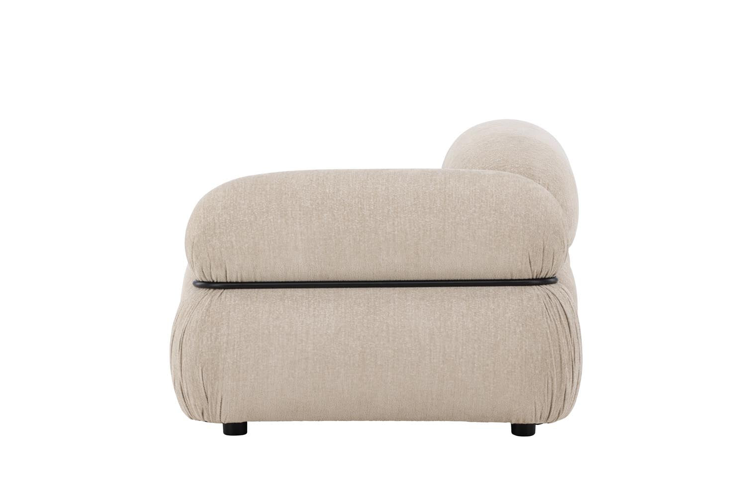 Mika modulares Sofa in Beige präsentiert im Onlineshop von KAQTU Design AG. Modulares Sofa ist von Venture Home
