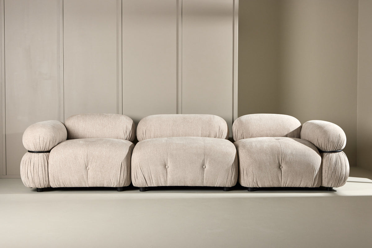 Mika modulares Sofa Rechts in Beige präsentiert im Onlineshop von KAQTU Design AG. Modulares Sofa ist von Venture Home