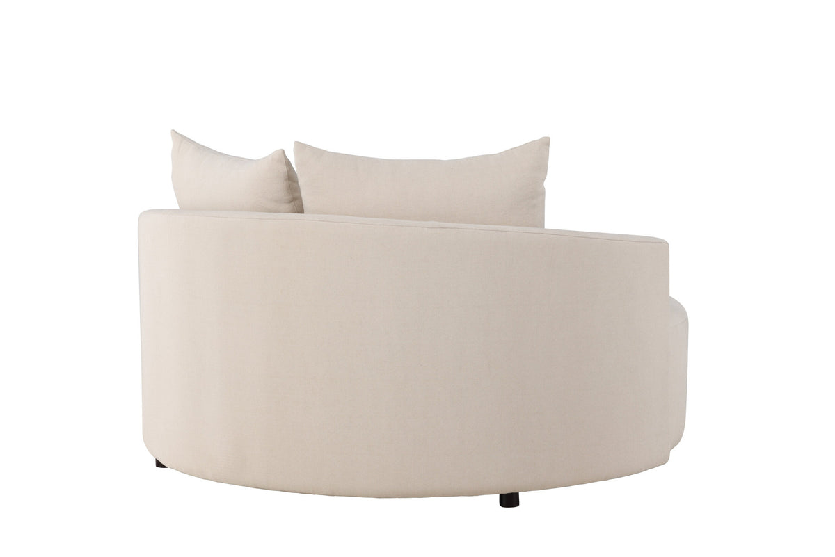 Kelso 3-Sitzer Sofa in Beige präsentiert im Onlineshop von KAQTU Design AG. 3er Sofa ist von Venture Home