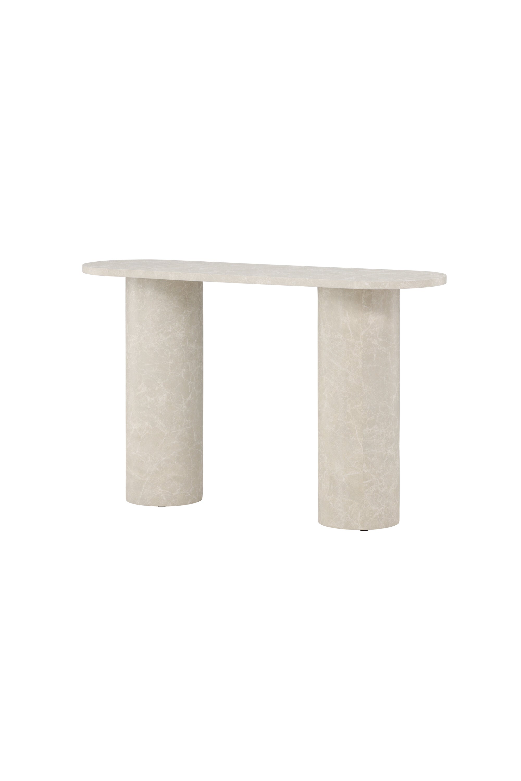 Der Narvik Sofatisch von Venture Home besticht durch sein ovales Design und nordische Eleganz. Pflegeleicht und stilvoll, ideal für jedes Wohnzimmer.