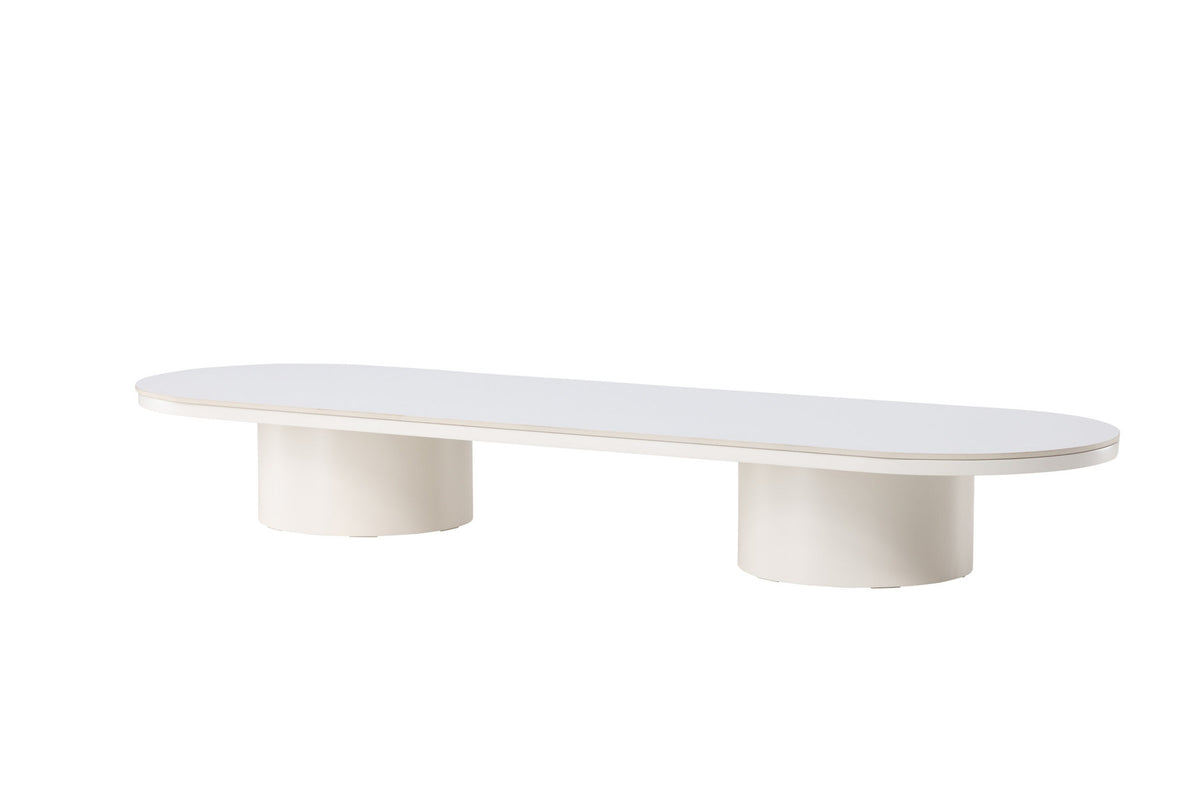 Narvik Sofatisch in Beige präsentiert im Onlineshop von KAQTU Design AG. Beistelltisch ist von Venture Home