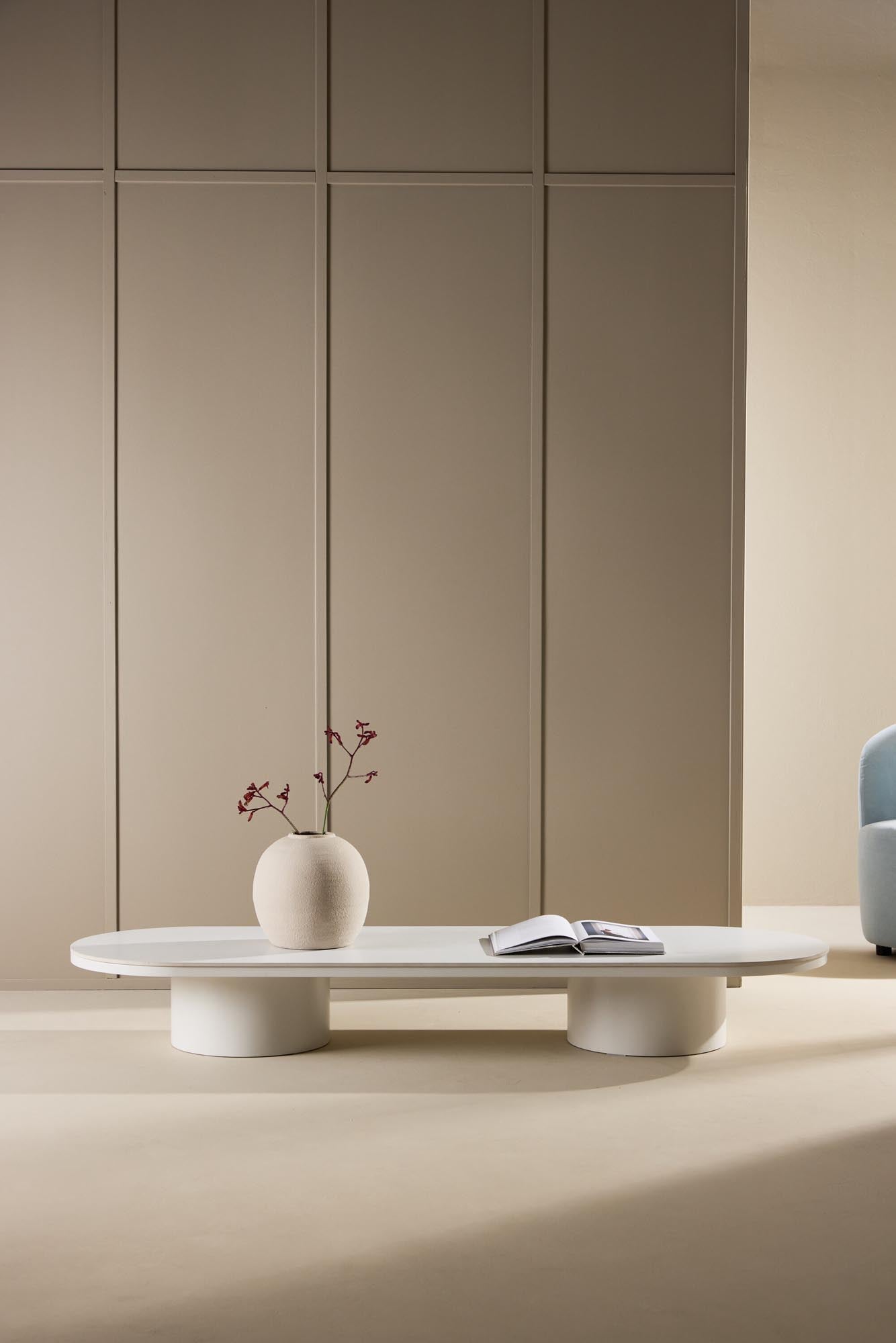 Moderner Sofatisch Narvik von Venture Home, stilvolles Design, perfekt für zeitgemässe und funktionale Wohnbereiche.