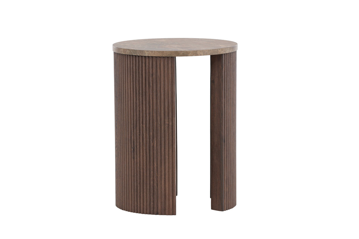 Bristol Beistelltisch φ40 in Mokka präsentiert im Onlineshop von KAQTU Design AG. Beistelltisch ist von Venture Home