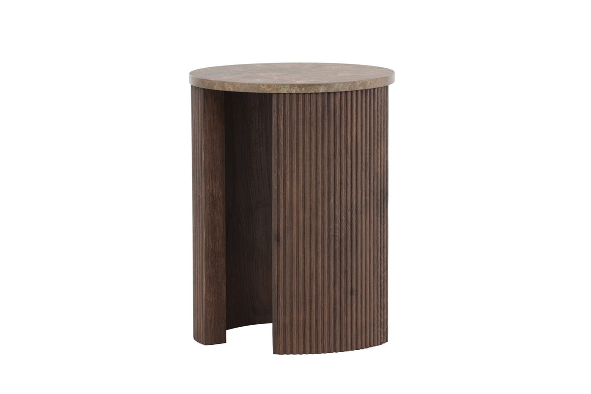 Bristol Beistelltisch φ40 in Mokka präsentiert im Onlineshop von KAQTU Design AG. Beistelltisch ist von Venture Home