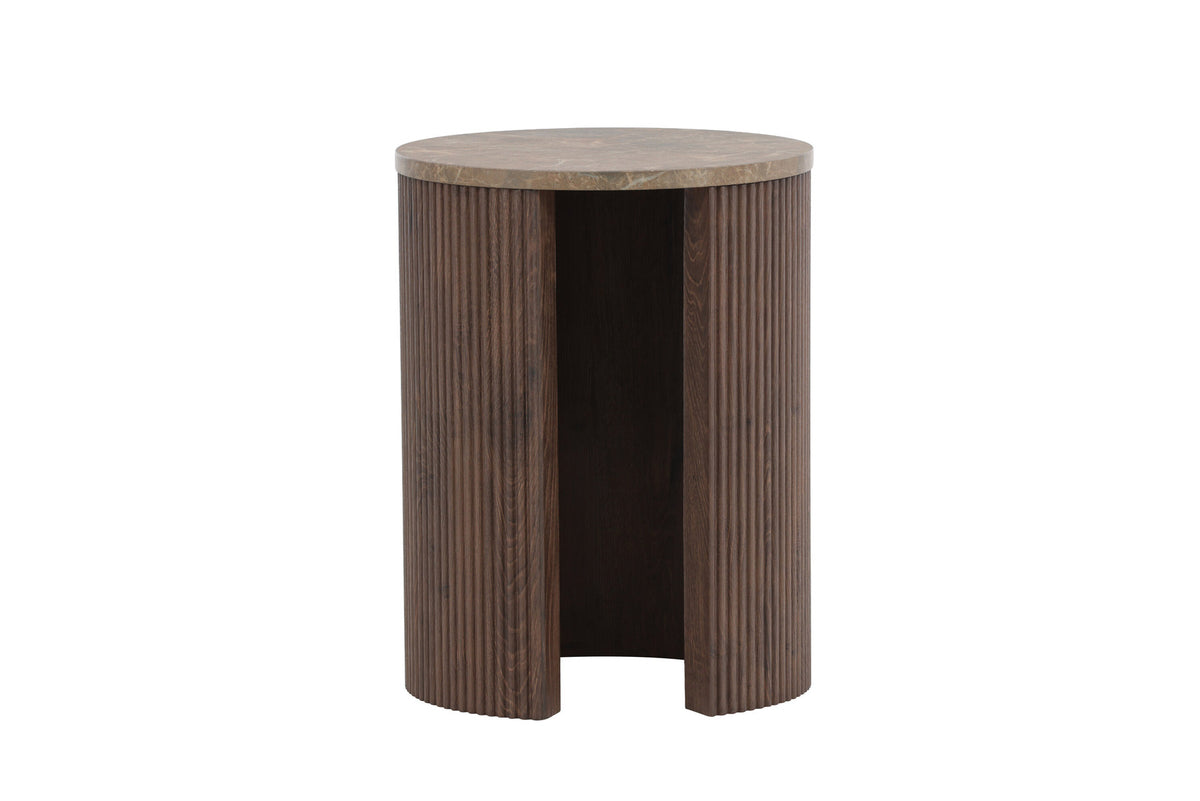 Bristol Beistelltisch φ40 in Mokka präsentiert im Onlineshop von KAQTU Design AG. Beistelltisch ist von Venture Home