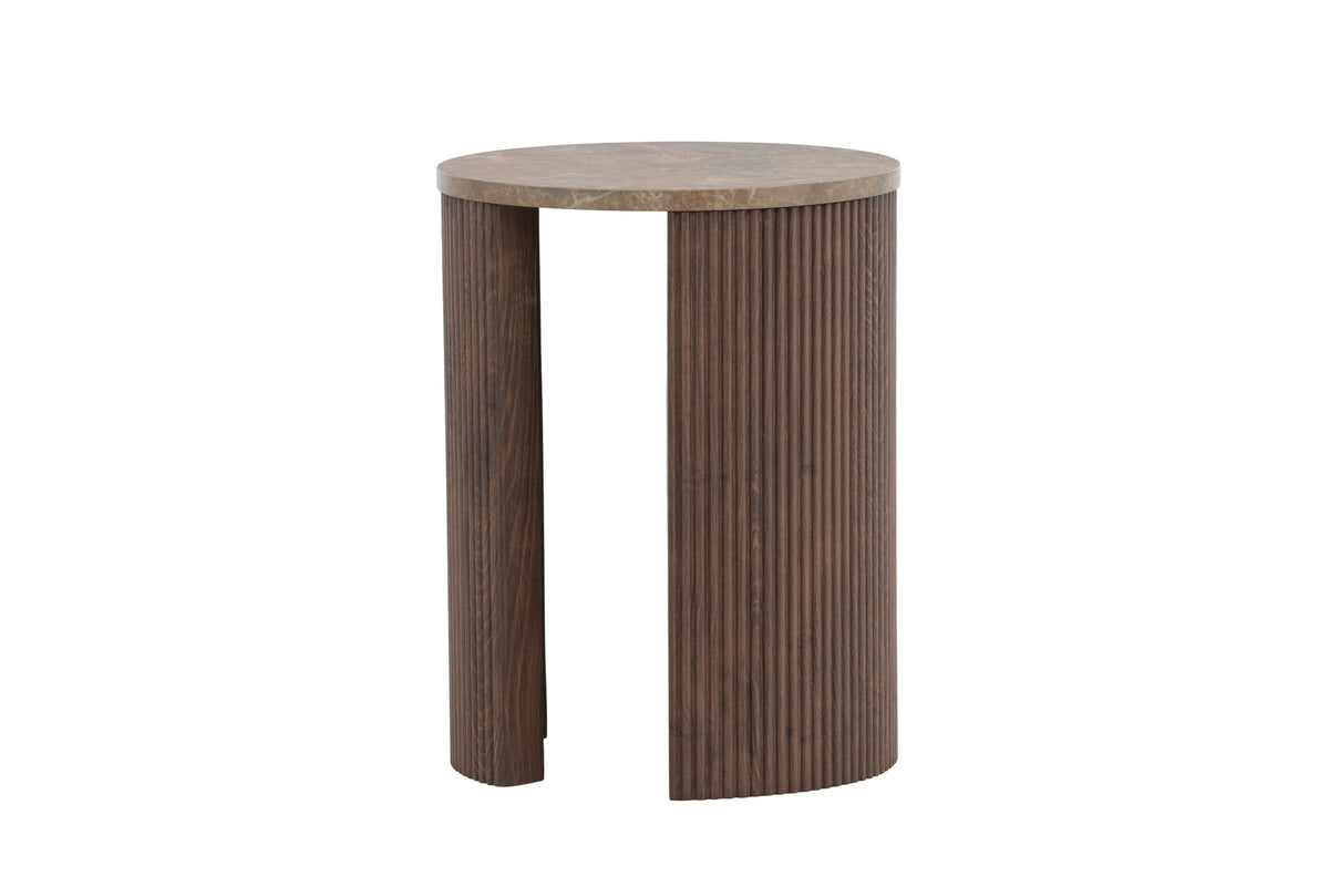 Bristol Beistelltisch φ40 in Mokka präsentiert im Onlineshop von KAQTU Design AG. Beistelltisch ist von Venture Home