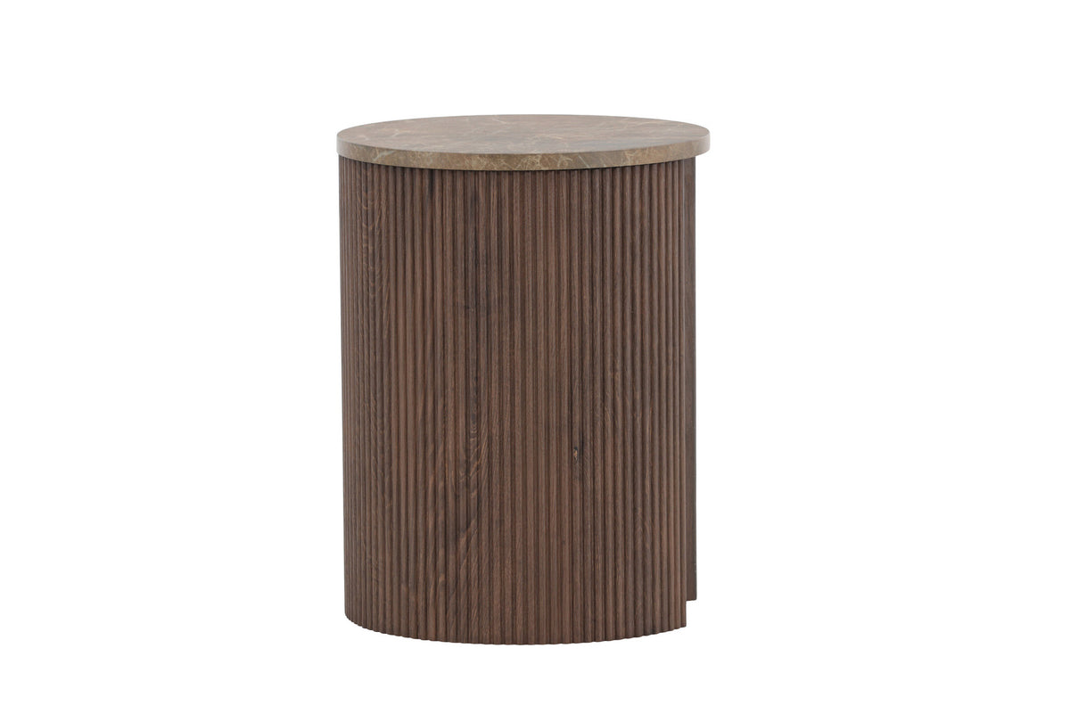 Bristol Beistelltisch φ40 in Mokka präsentiert im Onlineshop von KAQTU Design AG. Beistelltisch ist von Venture Home