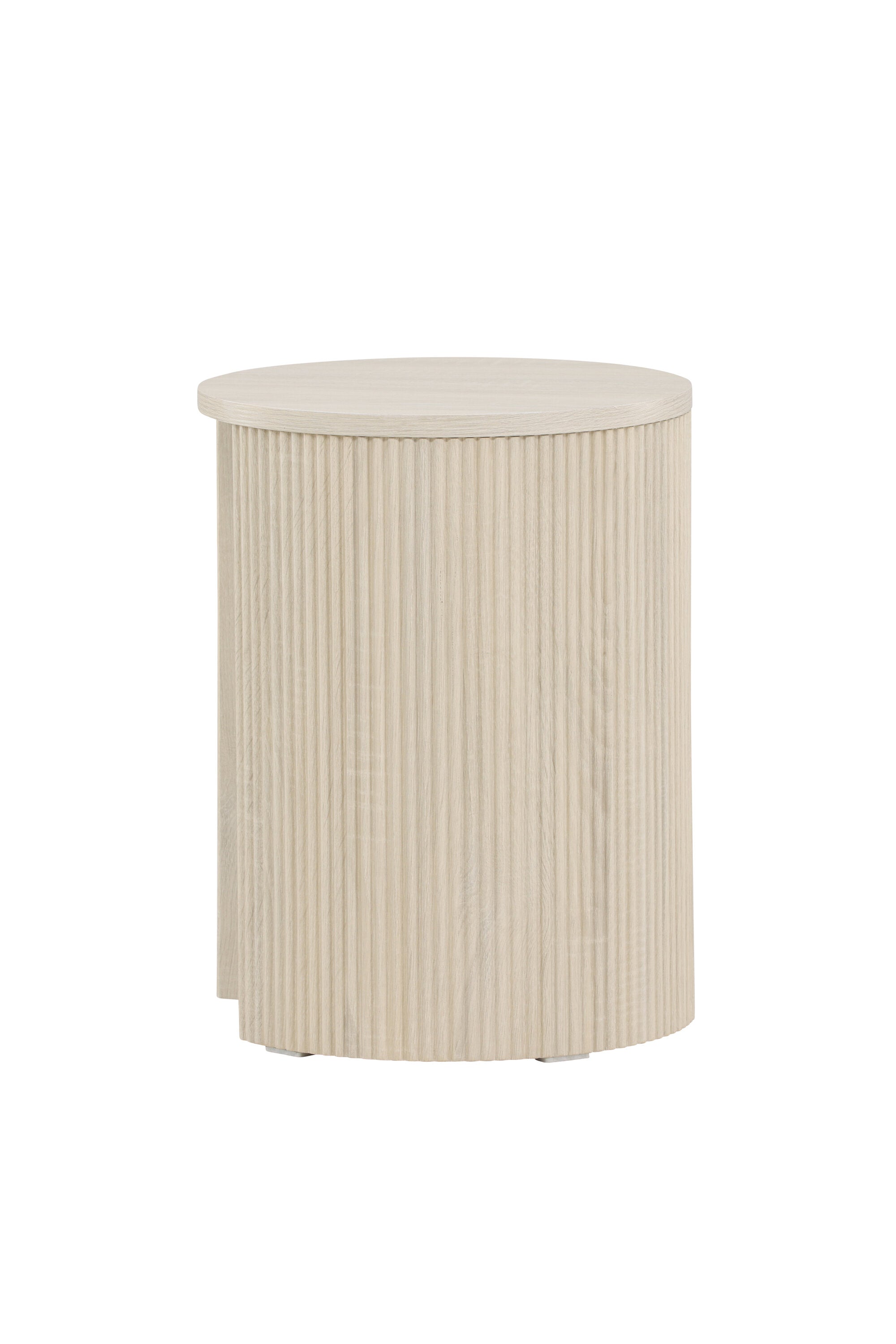 Moderner Beistelltisch mit 40 cm Durchmesser, ideal für stilvolle Wohnräume, entworfen von Venture Home.