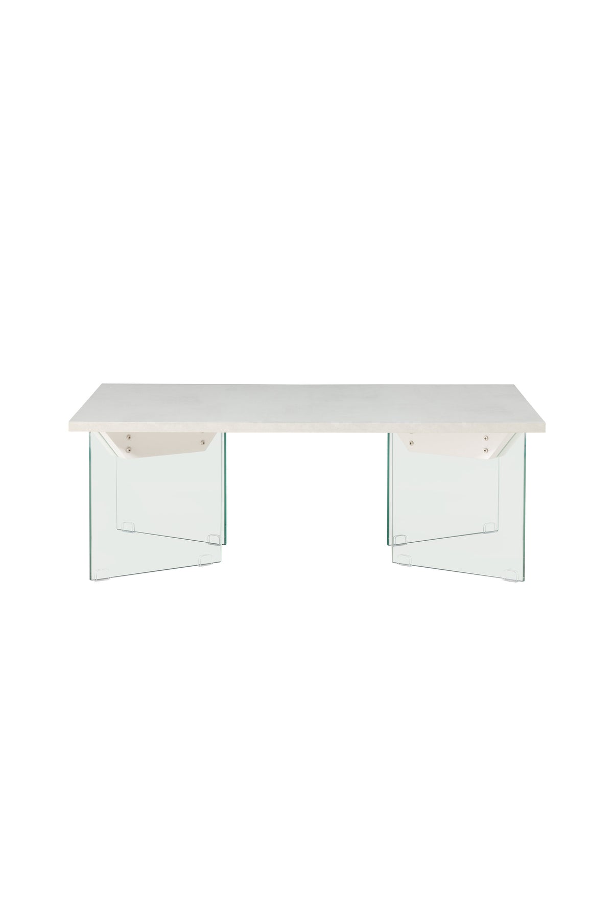 Ester Sofatisch in White präsentiert im Onlineshop von KAQTU Design AG. Beistelltisch ist von Venture Home