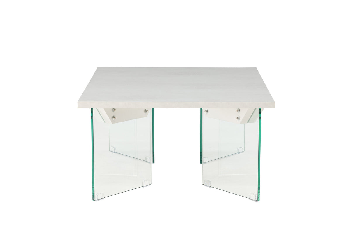 Ester Sofatisch in White präsentiert im Onlineshop von KAQTU Design AG. Beistelltisch ist von Venture Home