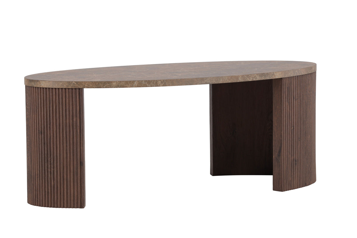 Bristol Sofa Tisch 120x60 in Mokka präsentiert im Onlineshop von KAQTU Design AG. Beistelltisch ist von Venture Home