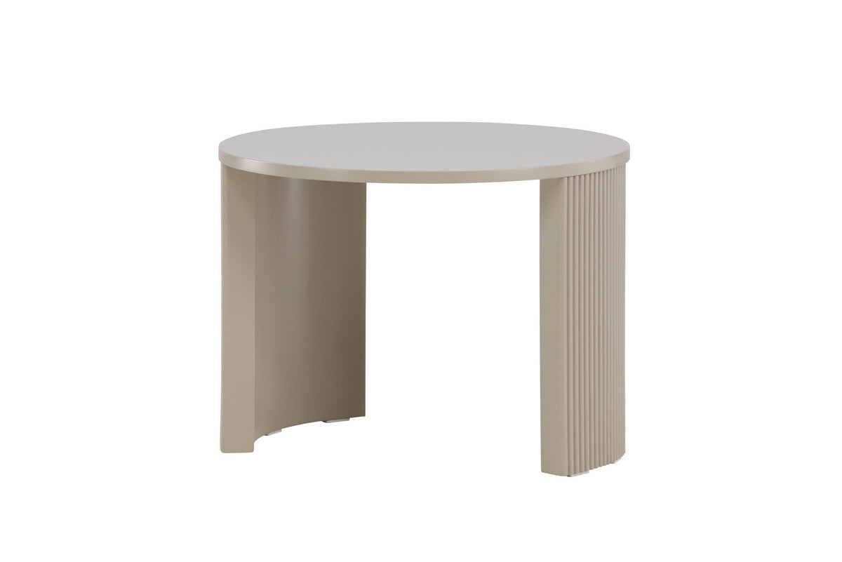 Bristol Sofa Tisch φ60 in Beige präsentiert im Onlineshop von KAQTU Design AG. Beistelltisch ist von Venture Home