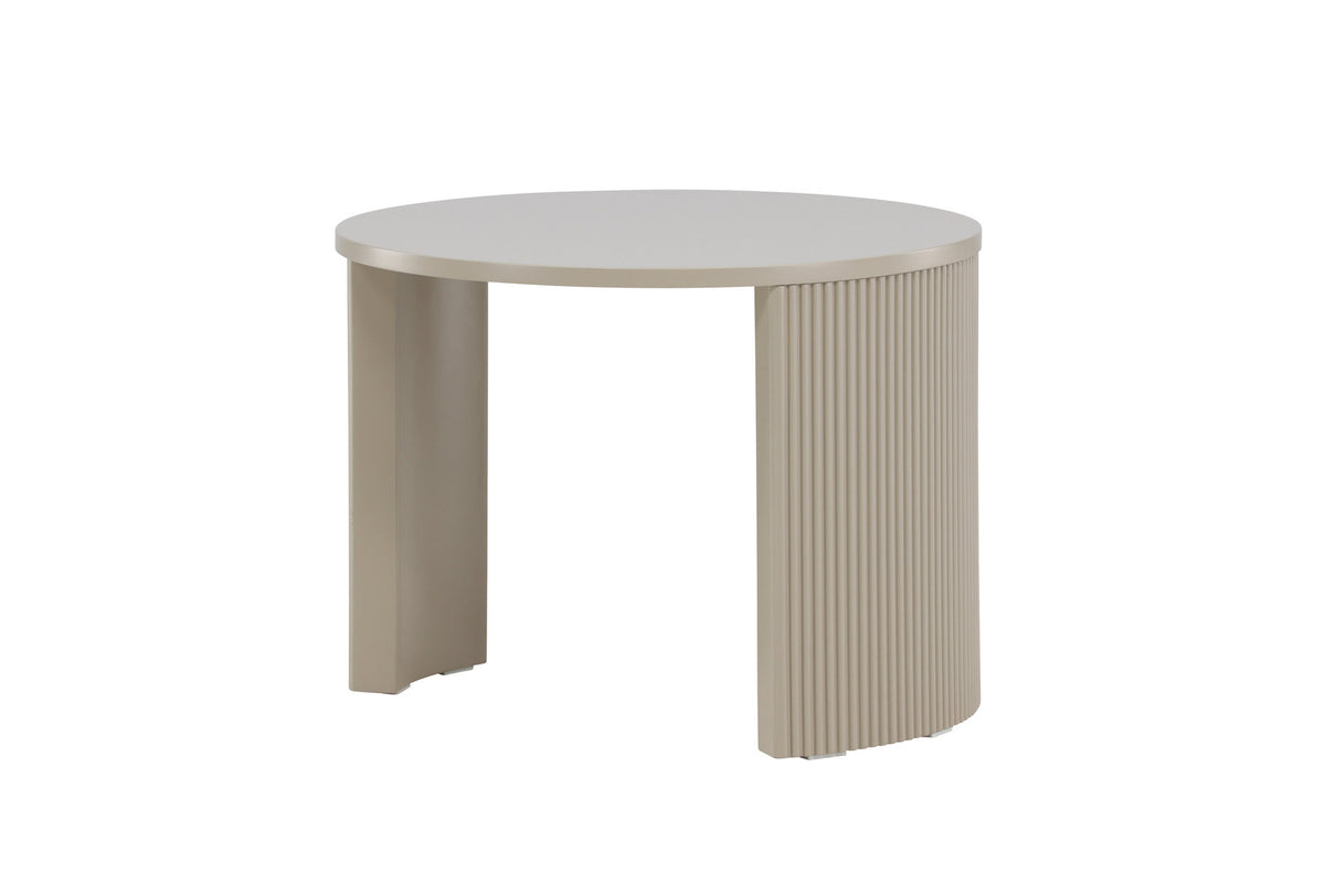 Bristol Sofa Tisch φ60 in Beige präsentiert im Onlineshop von KAQTU Design AG. Beistelltisch ist von Venture Home