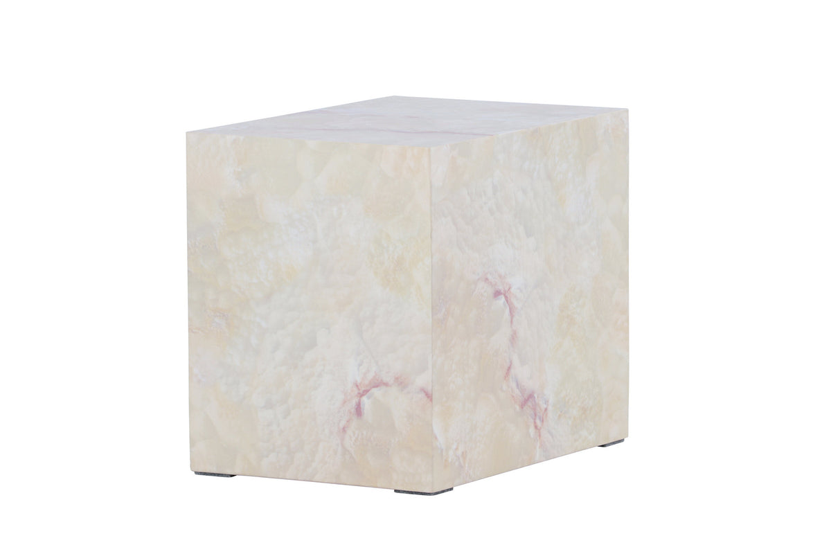 York Beistelltisch in Beige präsentiert im Onlineshop von KAQTU Design AG. Beistelltisch ist von Venture Home