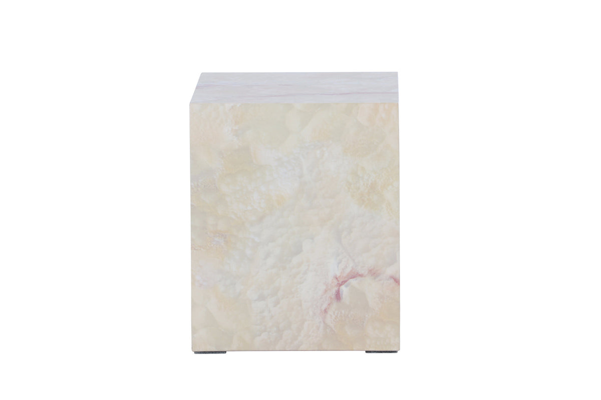 York Beistelltisch in Beige präsentiert im Onlineshop von KAQTU Design AG. Beistelltisch ist von Venture Home