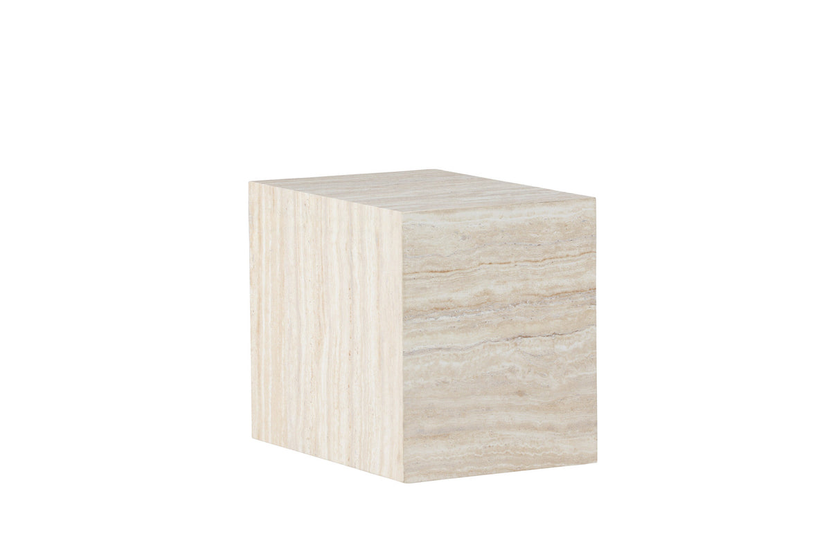 York Beistelltisch in Beige präsentiert im Onlineshop von KAQTU Design AG. Beistelltisch ist von Venture Home