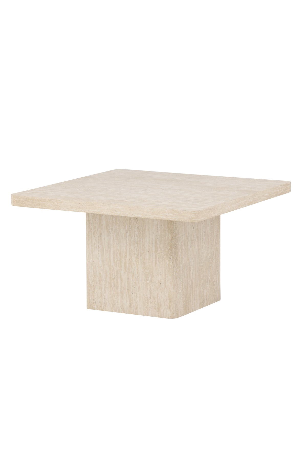 Qvart Sofatisch 80x80 in Beige präsentiert im Onlineshop von KAQTU Design AG. Beistelltisch ist von Venture Home