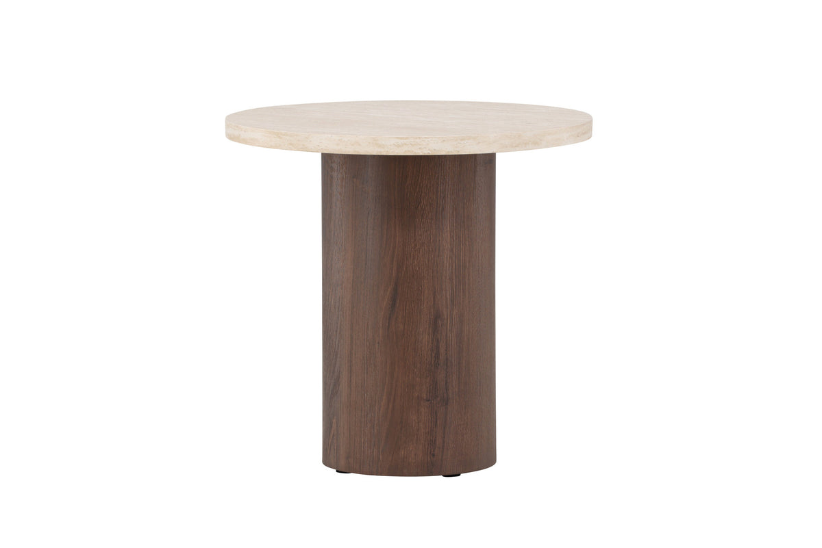 Megg Sofatisch ø50 in Beige präsentiert im Onlineshop von KAQTU Design AG. Beistelltisch ist von Venture Home