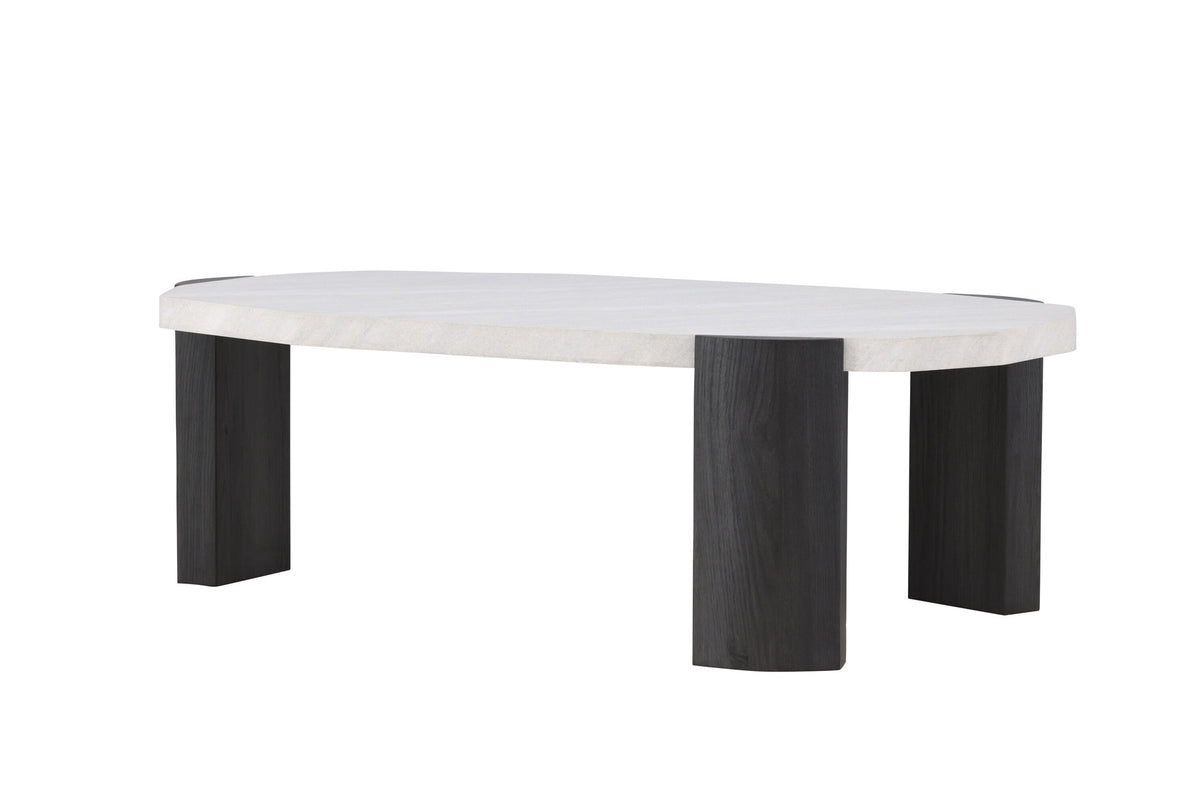 Kres Sofatisch 125x70.5 in Beige präsentiert im Onlineshop von KAQTU Design AG. Beistelltisch ist von Venture Home