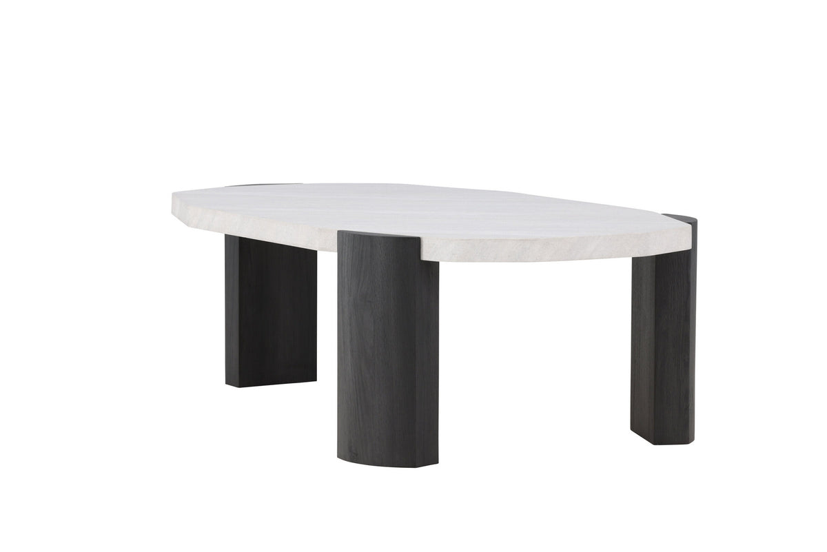 Kres Sofatisch 125x70.5 in Beige präsentiert im Onlineshop von KAQTU Design AG. Beistelltisch ist von Venture Home