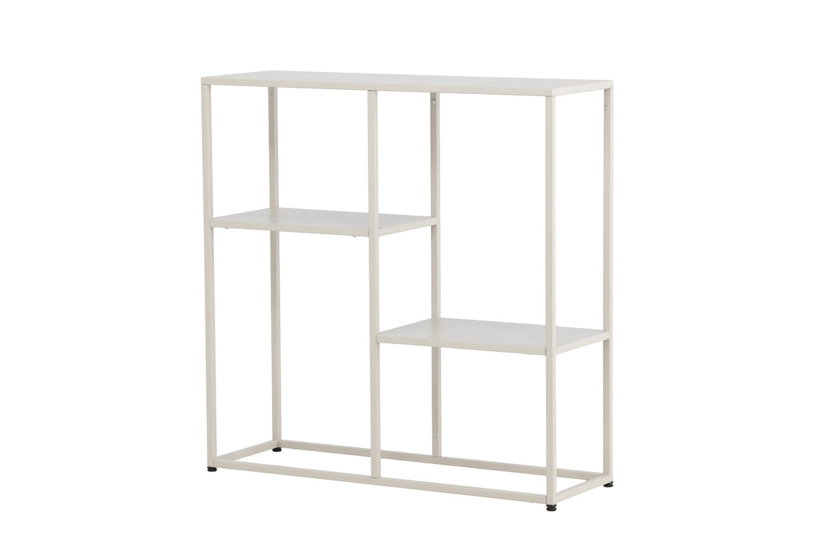 Staal Regal in Beige präsentiert im Onlineshop von KAQTU Design AG. Standregal ist von Venture Home
