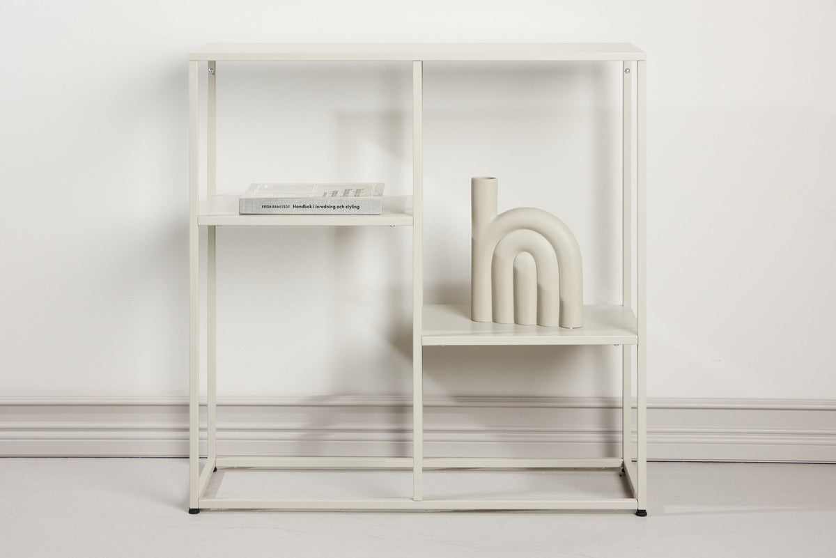 Staal Regal in Beige präsentiert im Onlineshop von KAQTU Design AG. Standregal ist von Venture Home