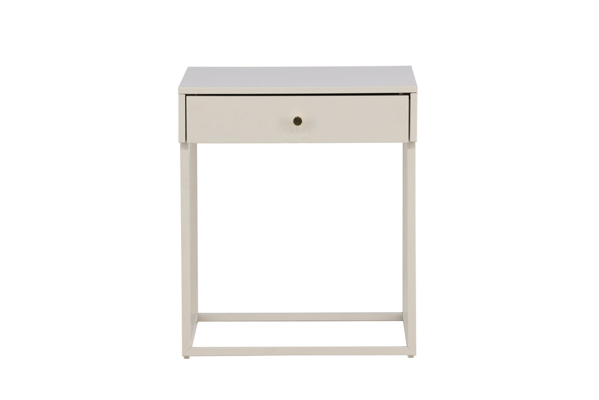 Bakal Nachttisch in Beige präsentiert im Onlineshop von KAQTU Design AG. Nachttisch ist von Venture Home