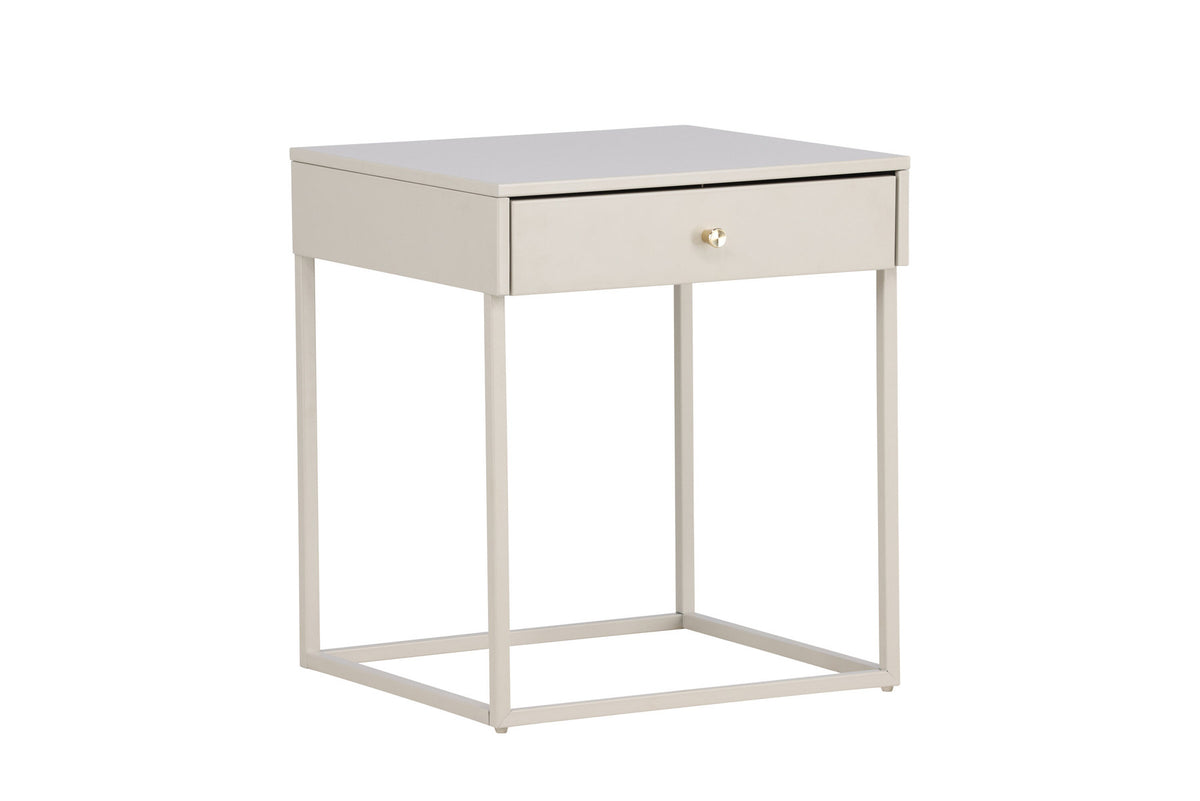 Bakal Nachttisch in Beige präsentiert im Onlineshop von KAQTU Design AG. Nachttisch ist von Venture Home