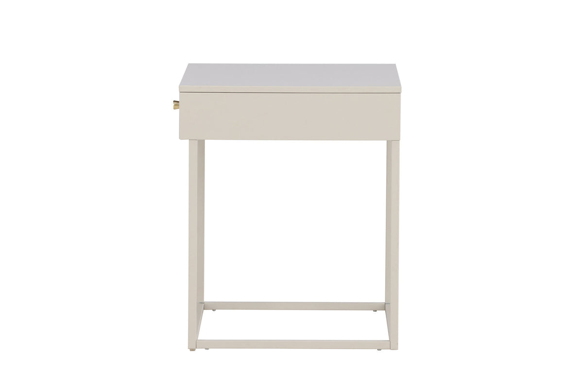 Bakal Nachttisch in Beige präsentiert im Onlineshop von KAQTU Design AG. Nachttisch ist von Venture Home