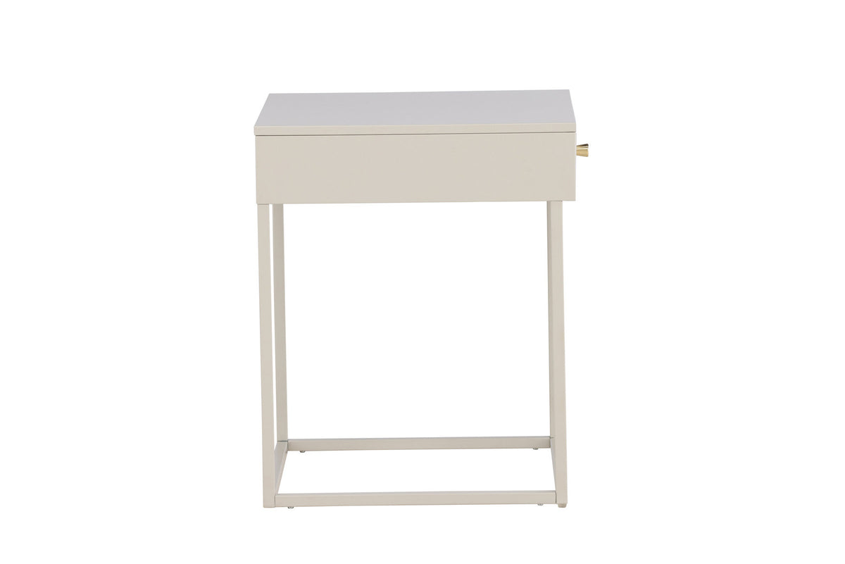 Bakal Nachttisch in Beige präsentiert im Onlineshop von KAQTU Design AG. Nachttisch ist von Venture Home