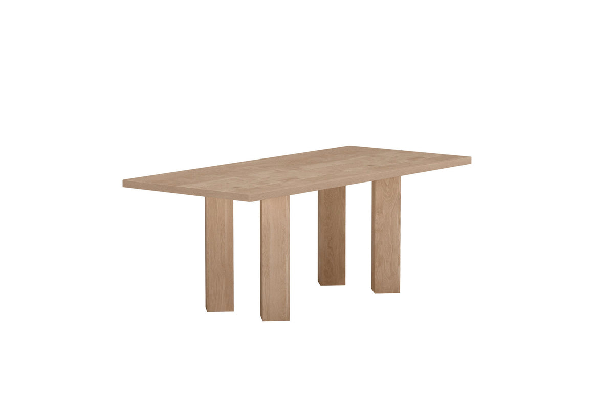 Lillehammer Rechteckiger Esstisch in Natur präsentiert im Onlineshop von KAQTU Design AG. Esstisch ist von Venture Home