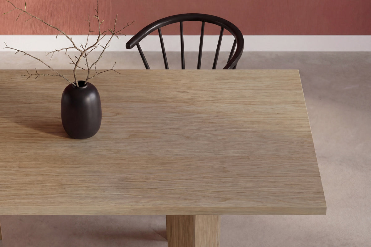Lillehammer Rechteckiger Esstisch in Natur präsentiert im Onlineshop von KAQTU Design AG. Esstisch ist von Venture Home