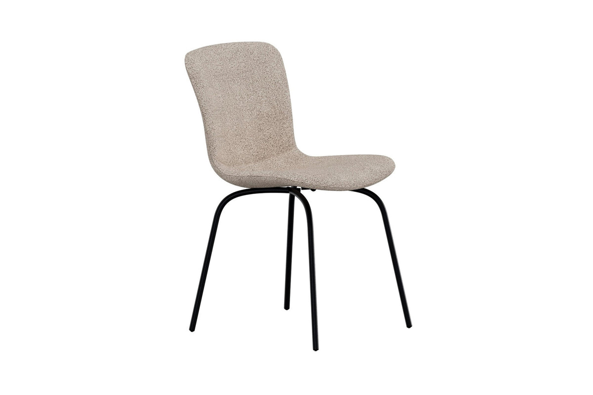 Linus Esszimmerstuhl in Beige präsentiert im Onlineshop von KAQTU Design AG. Stuhl ist von Venture Home