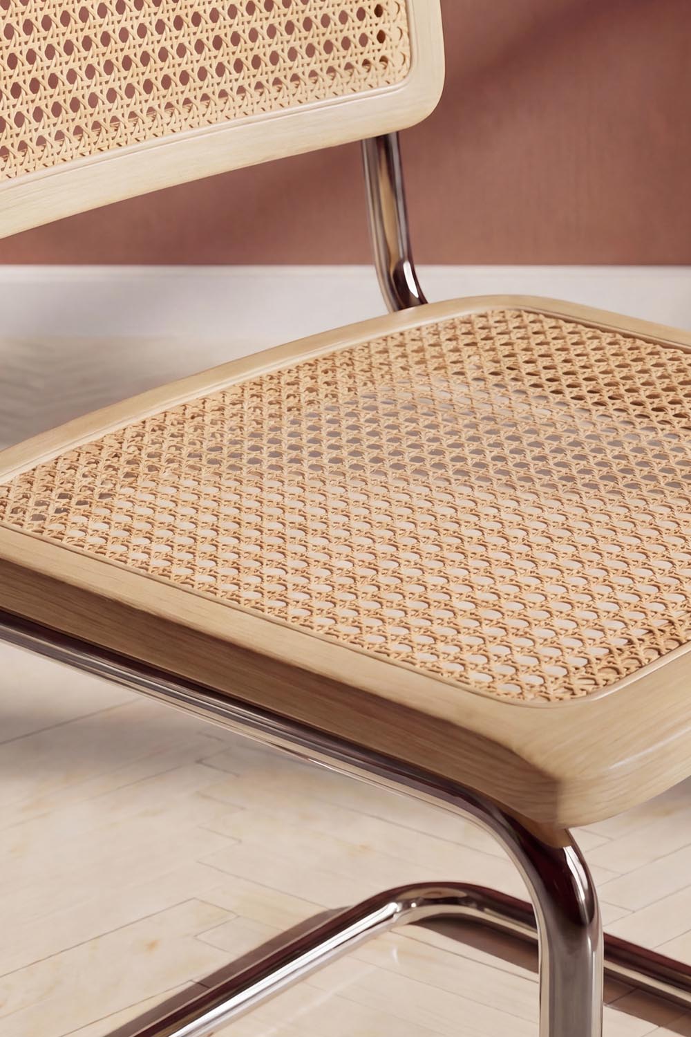 Robert Esszimmerstuhl in Natur präsentiert im Onlineshop von KAQTU Design AG. Gartenstuhl mit Armlehnen ist von Venture Home